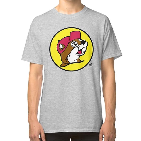 Buc-ee's Logo T-skjorte grey M
