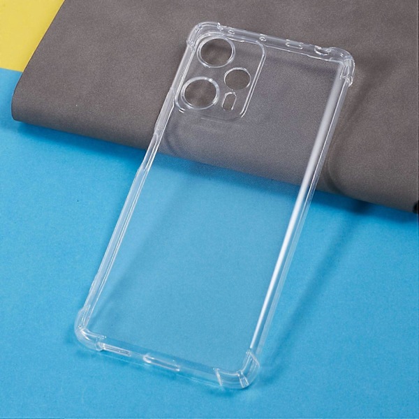 Blødt TPU-cover med forstærkede hjørner til Xiaomi Redmi Note 12 Turbo/Poco F5 5G