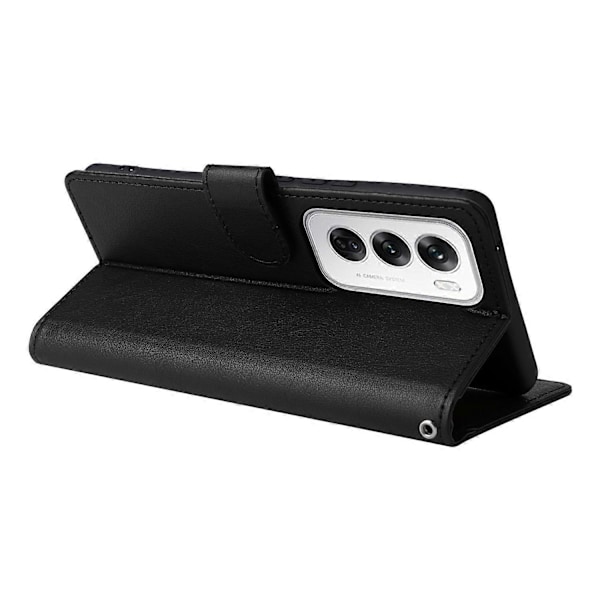 Til Oppo Reno12 Pro 5G (Global) Etui Wallet Stand View PU Læder Telefon Cover Multicolor Style B