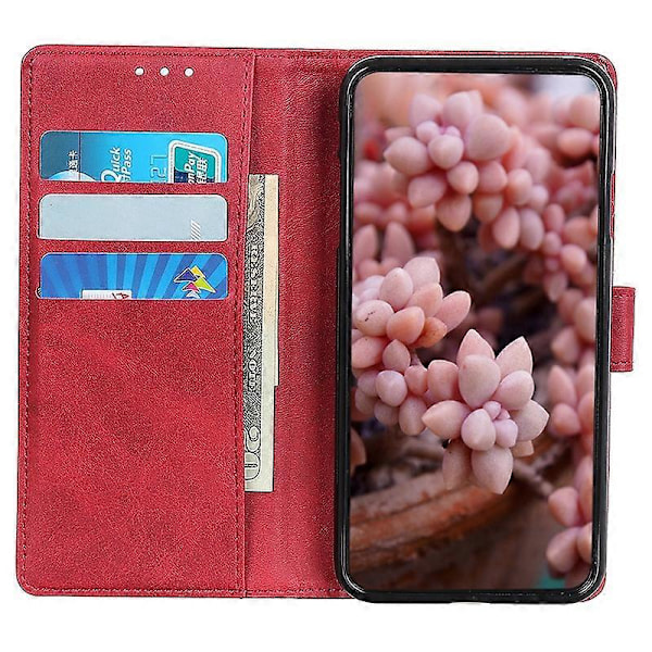 Til Samsung Galaxy A15 4G Etui Læder Wallet Stand Stødsikkert Telefoncover Multicolor Style D