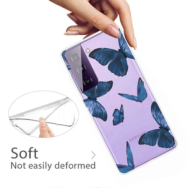 Mönstertryckt TPU-skal för Samsung Galaxy S21 FE