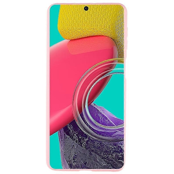 Mjukt TPU Matt Skal för Samsung Galaxy M53 5G, Anti-fingeravtryck, Anti-dropp Baksida Multicolor Style H