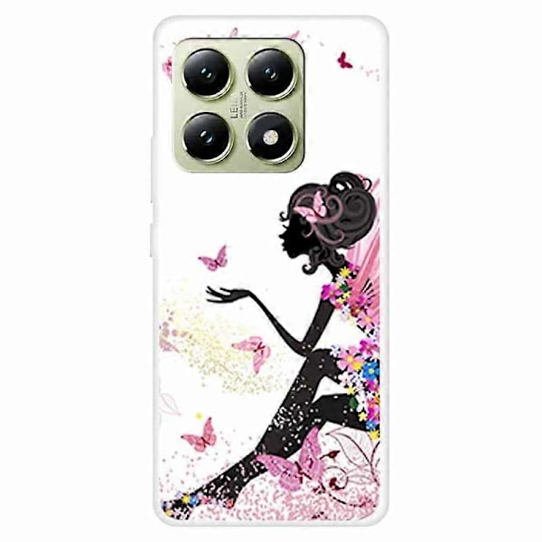 Til Xiaomi 14T Etui TPU Mønsterprint Anti-fald Telefoncover Multicolor Style H