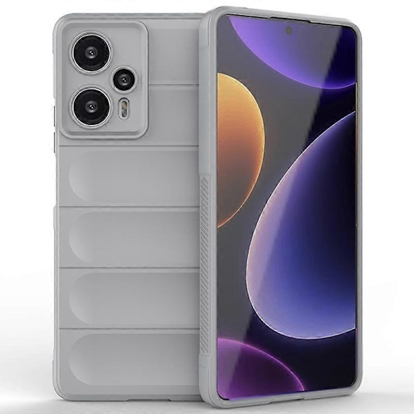 Flexibelt TPU-skal med robust baksida för Xiaomi Poco F5 5G/Redmi Note 12 Turbo Multicolor Style E
