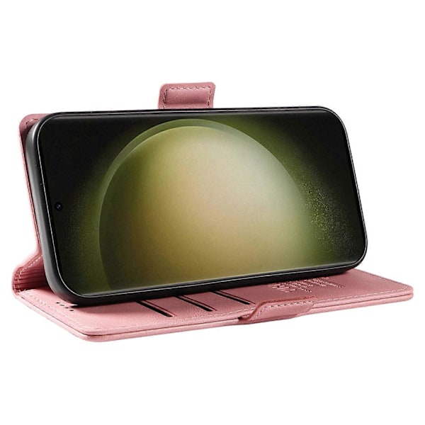 YIKATU YK-005 Telefonpung Etui til Samsung Galaxy S23 Ultra med Hudvenligt Læder og Støttefunktion Multicolor Style G