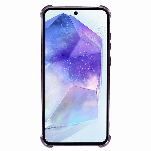 Glitter Gradient Ställ TPU Skal för Samsung Galaxy A55 5G Multicolor Style D
