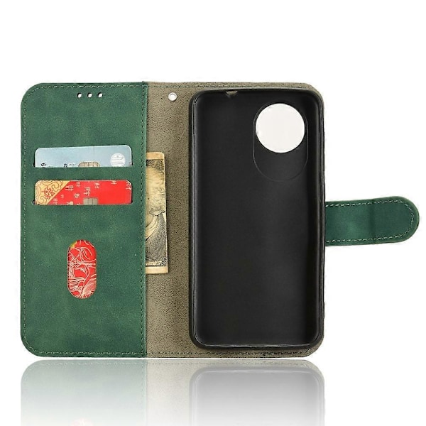 Læderetui til ZTE Blade A35 Lite, hudvenligt anti-drop flip-telefoncover med pung Multicolor Style C