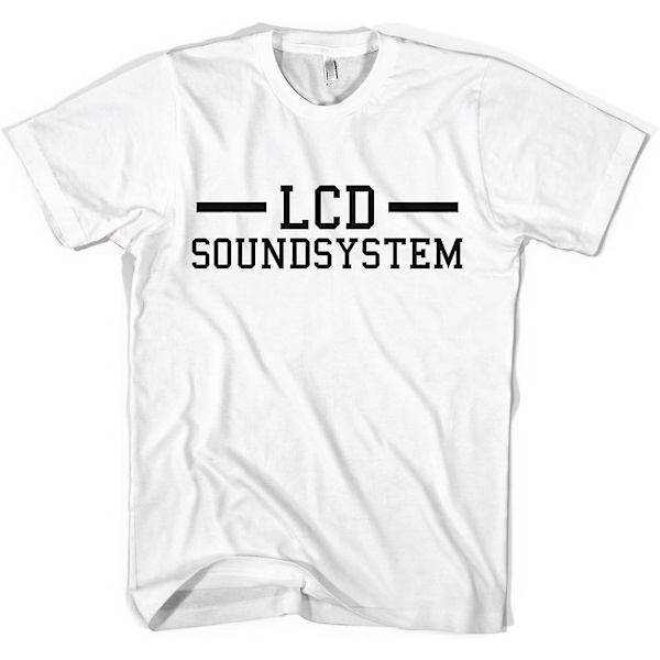 Lcd Soundsystem Unisex T-paita White L