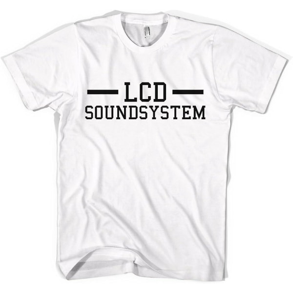 Lcd Soundsystem Unisex T-paita White M