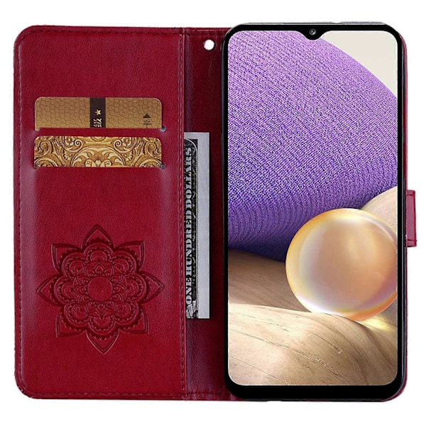 Til Samsung Galaxy S23 FE Cover Ugle Præget PU Læder Telefon Cover med Wallet Stand Multicolor Style F