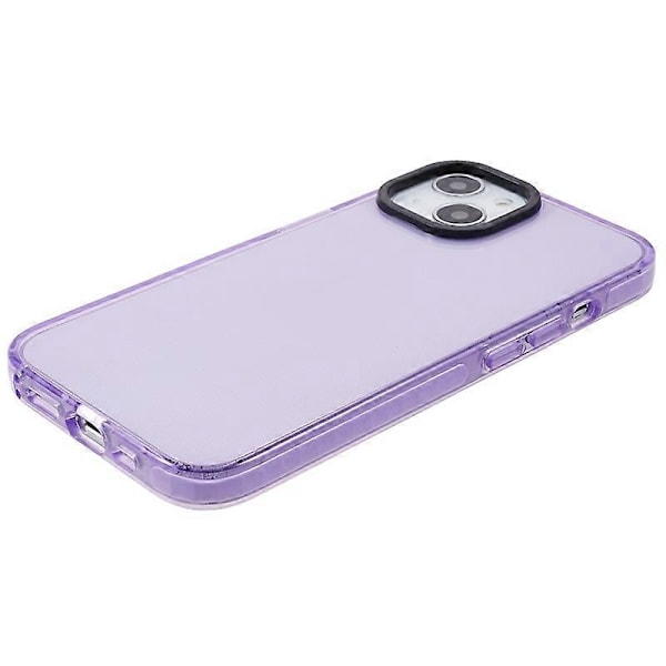 PC+TPU Cover til iPhone 13 6,1 tommer, faldsikker, klar mobiltelefon bagsidebeskyttelse Multicolor Style D