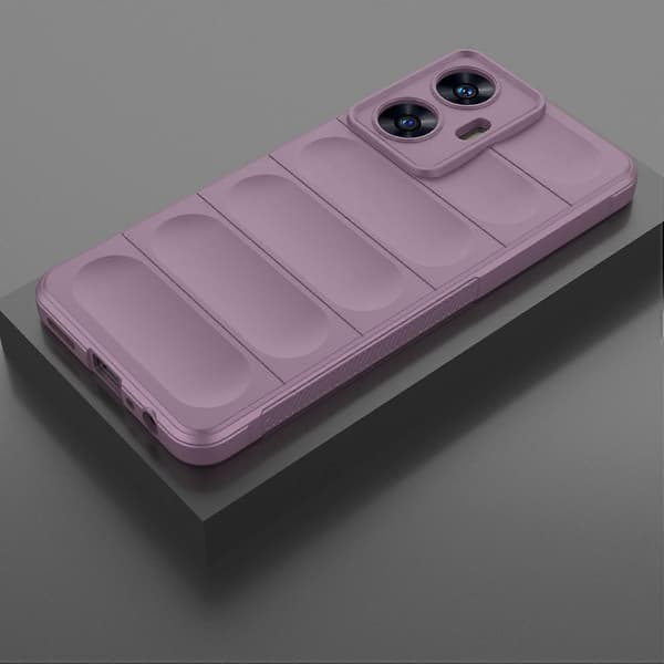 Fleksibelt TPU-telefoncover til Realme C55 4G, ridsefast, robust bagside Multicolor Style G