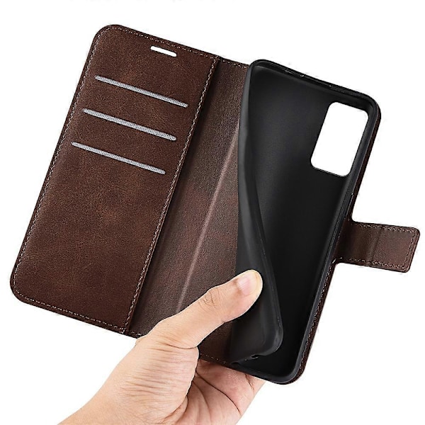 Til Xiaomi Redmi Note 12S 4G Wallet Stand PU Læder Telefon Cover Kalvetekstur Mobiltelefon Etui Multicolor Style G