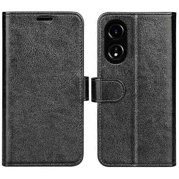 Plånboksfodral för Oppo A78 4G, PU Läderställ Fullständigt Skydd Telefonfodral