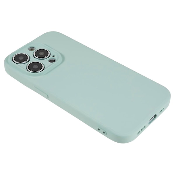 Mjukt TPU-gummiskal för iPhone 14 Pro, reptåligt fodral med fiberfoder Multicolor Style A