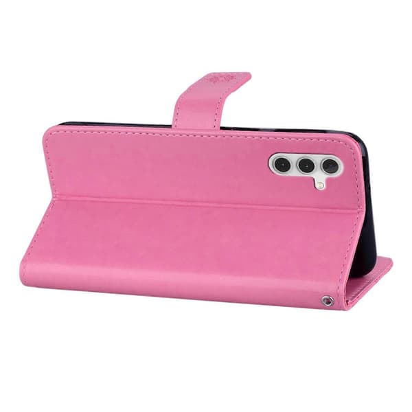 Plånboksfodral för Samsung Galaxy A26 5G Uggla Blomma Tryckt Strass Läderfodral Multicolor Style A
