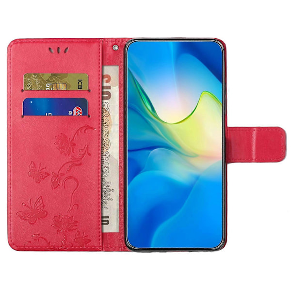 Til Samsung Galaxy A05 4G Etui Præget PU Læder Wallet Foldbart Stativ Telefon Cover Multicolor Style H