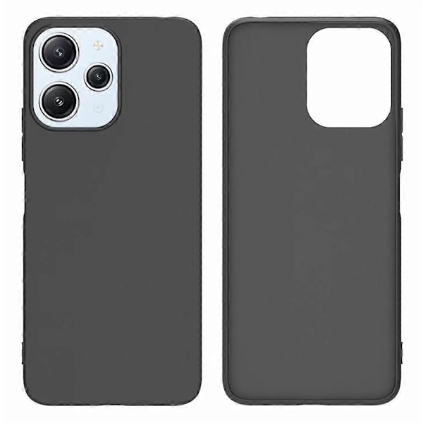 TPU Mobiltelefondeksel for Xiaomi Redmi 12 4G, Anti-ripe Telefonskall Matt Design Telefondeksel