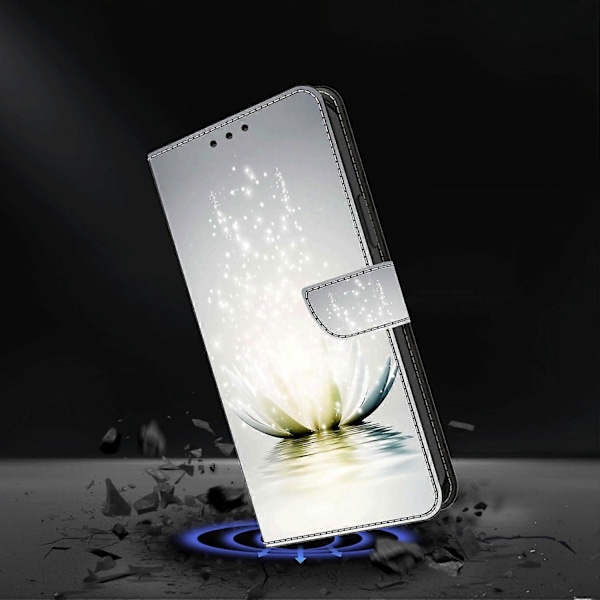 Plånboksfodral i PU-läder med 3D-mönster och ställ för Sony Xperia 1 V Multicolor Style A