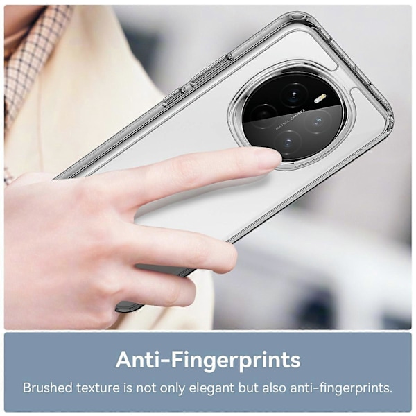 Honor Magic7 5G -kotelo TPU+akryyli Suojaava Läpinäkyvä Puhelinkuori Multicolor Transparent