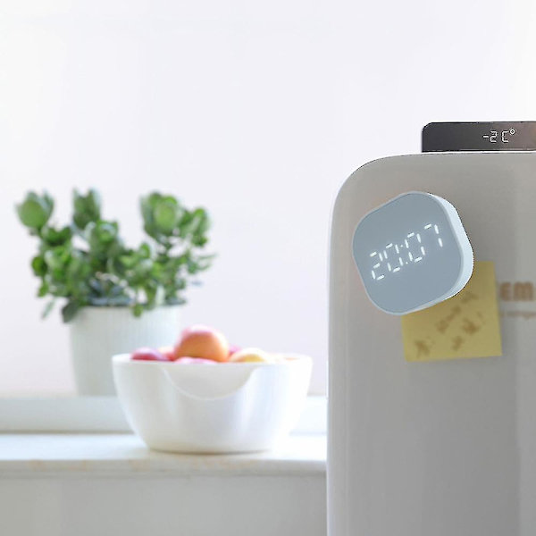 Digital väckarklocka. Multifunktionell magnetisk led smart sensor Söt väckarklocka för barn blue