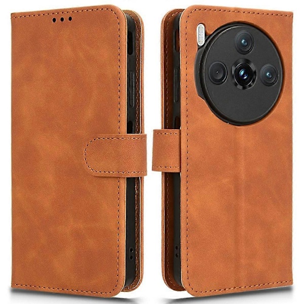 Læderetui til ZTE nubia Z60S Pro 5G, hudvenligt anti-drop wallet flip telefoncover Multicolor Style E