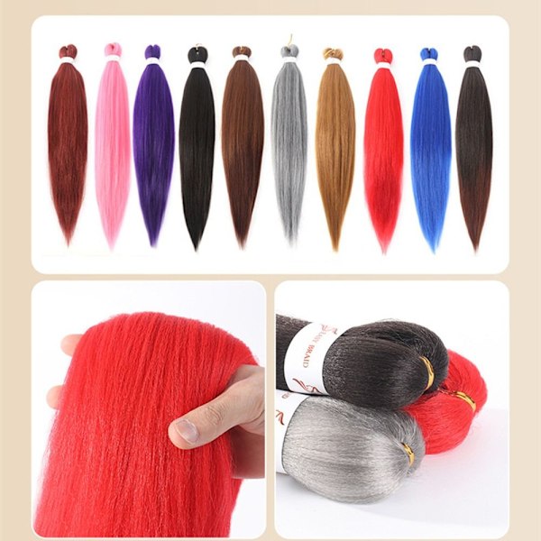 Braid Hair Peruk Bangs Hårband 8 8 8