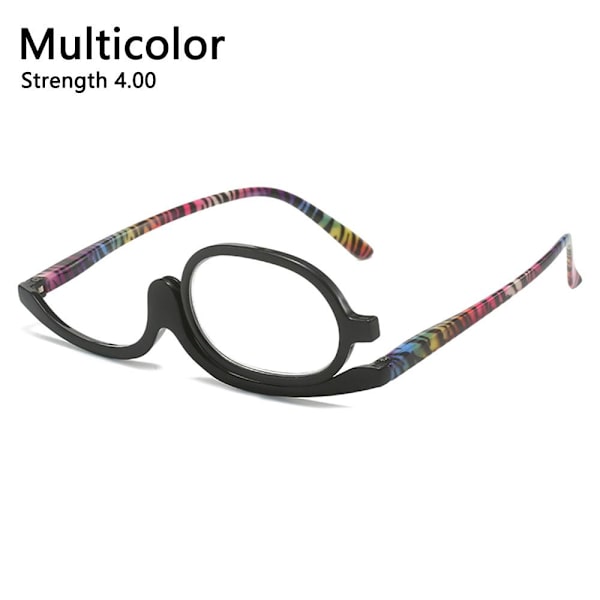 Roterande smink Läsglasögon Vikbara glasögon MULTICOLOR Multicolo Multicolor Strength 4.00-Strength 4.00