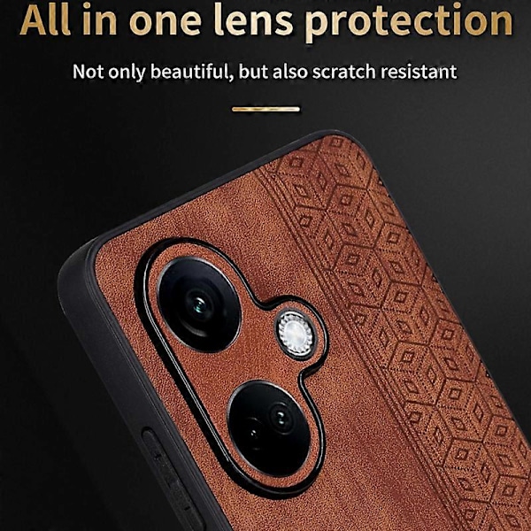 AZNS Suojakotelo Oppo K11 5G/OnePlus Nord CE3 5G:lle, painettu PU-nahka + TPU-puhelinkuori Multicolor Style C