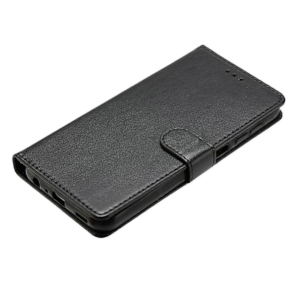 For Samsung Galaxy A15 5G Lær Telefonveske Lommebok Stativ Deksel med Praktisk Stropp - Grønn Multicolor Black