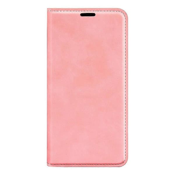 iPhone 16e Kotelo Skin Touch Nahkalompakko Puhelinkotelo - Harmaa Multicolor Pink