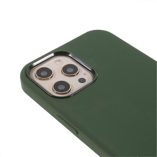 Blød Solid Silikone Beskyttelsescover til Hele Telefonen til iPhone 12 Pro Max 6.7 tommer Multicolor Style B