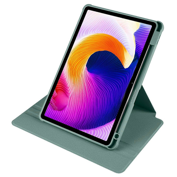 Læder Tablet Cover med Roterende Stand og Auto Sleep/Wake til Xiaomi Redmi Pad SE Multicolor Style B