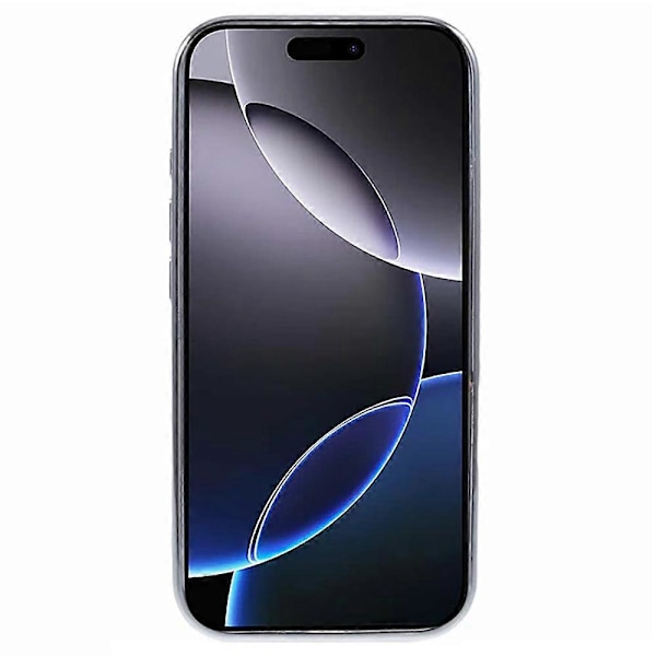 WANLONFENG Magnetiskt skal för iPhone 16 Pro Max, elektropläterad TPU-skal med linsskydd + 2 st härdat glas Multicolor Silver