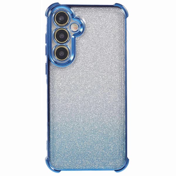 Samsung Galaxy A55 5G TPU-kotelo Glitter Gradient Galvanoidulla Puhelinkuoressa Multicolor Style E