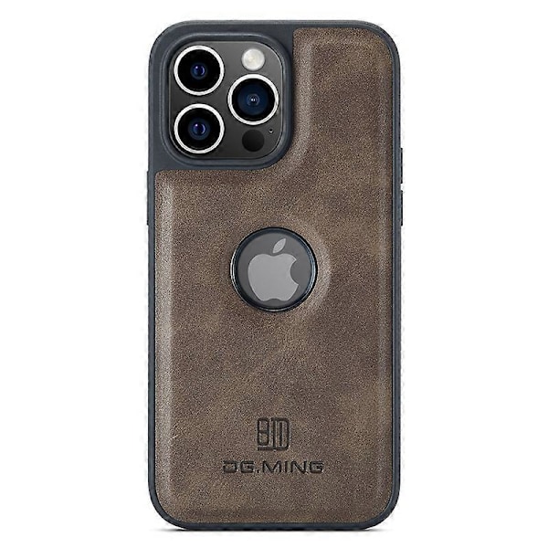 Skal för iPhone 15 Plus med logovy, baksida i PU-läder+PC+TPU Multicolor Style D