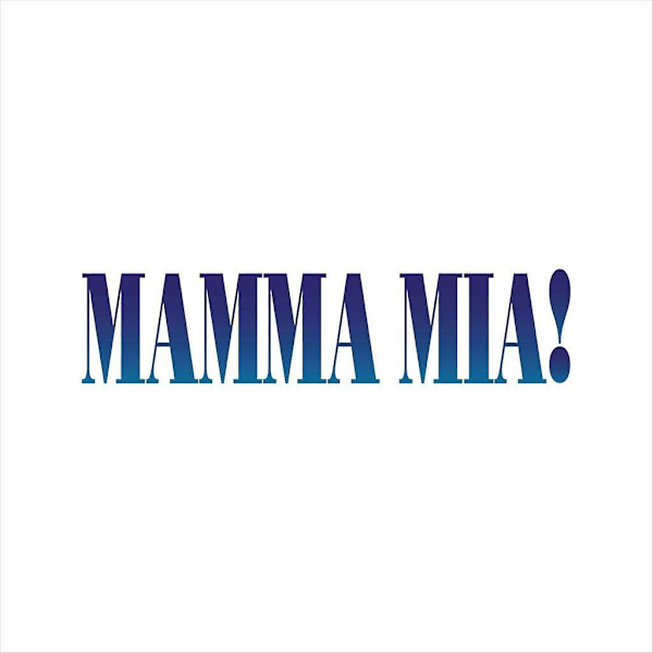 Allt+alla Mamma Mia Teaterlogo T-shirt för kvinnor White XXL