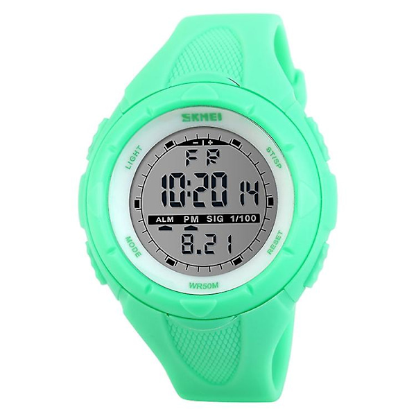 Skmei 1025 Outdoor Waterproof Large Dial Watch Green