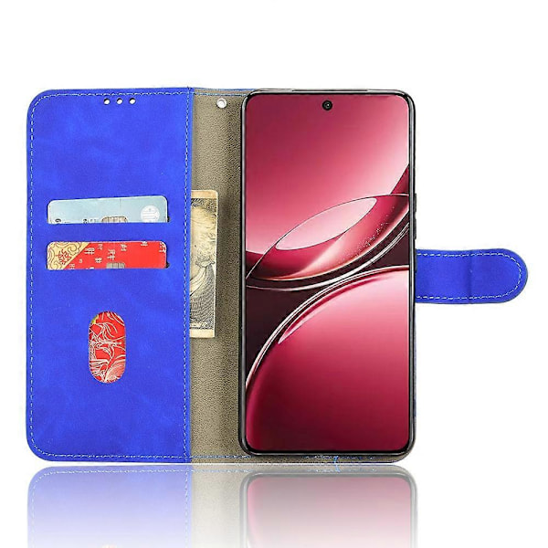 vivo V50 5G Nahkakotelo Ihoa Miellyttävä Pudotussuoja Lompakko Flip-puhelinkotelo Multicolor Blue