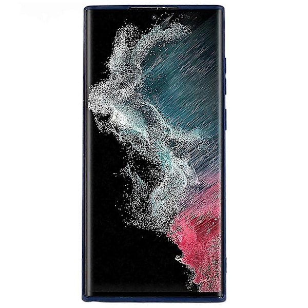 Baksida Skal för Samsung Galaxy S22 Ultra 5G TPU Telefonfodral Fingeravtrycksfritt Matt Skyddande Hölje Multicolor Style B