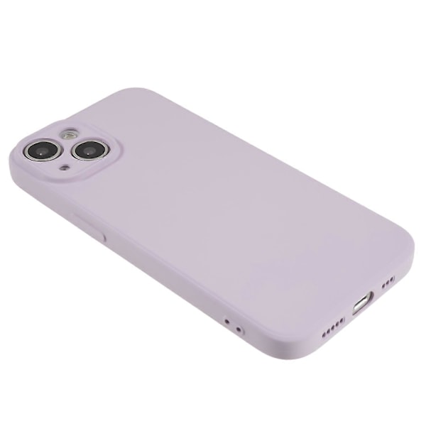 Mjukt TPU-skal med kameraskydd för iPhone 13 6.1 tum, mjukt fiberfoder, gummerat skydd Multicolor Style J