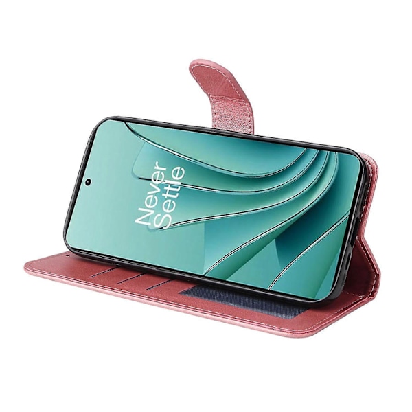 OnePlus Nord 3 5G/Ace 2V Vasikannahkakuvioinen naarmuuntumaton puhelinkotelo Käännettävä lompakkokotelo jalustalla Multicolor Style C