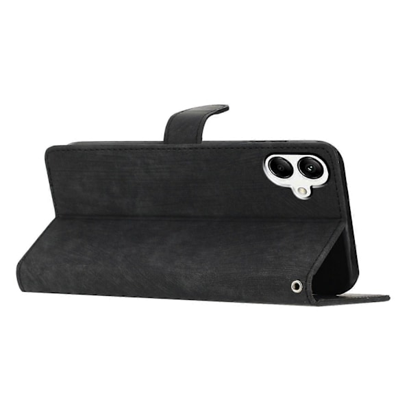 Til Samsung Galaxy A05 4G Etui PU Læder Foldbart Stativ Ensfarvet Telefoncover Multicolor Style A
