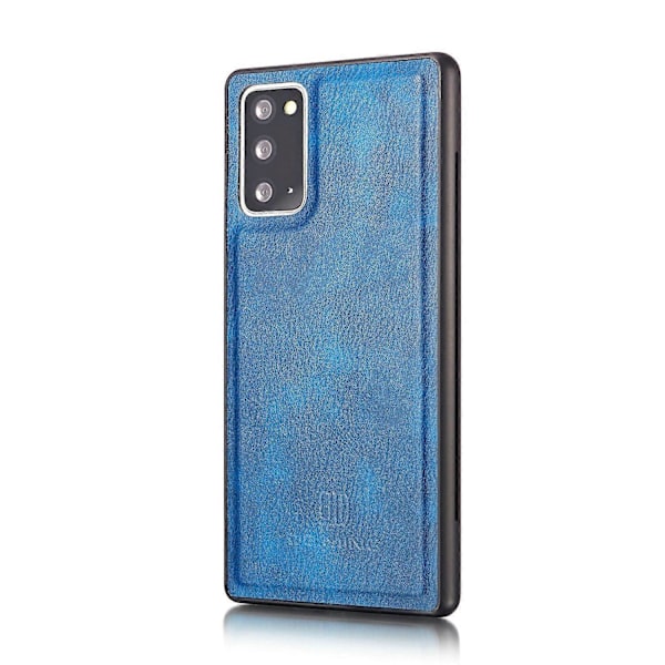 DG.MING Avtakbart 2-i-1 PC Bakdeksel + Delt Skinnveske for Samsung Galaxy Note20/Note20 5G