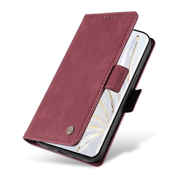 YIKATU YK-005 Honor 70 5G Lompakkokotelo Puhelimen Suojakotelo Jalustalla Ihoa myötäilevää PU-nahkaa Multicolor Style F