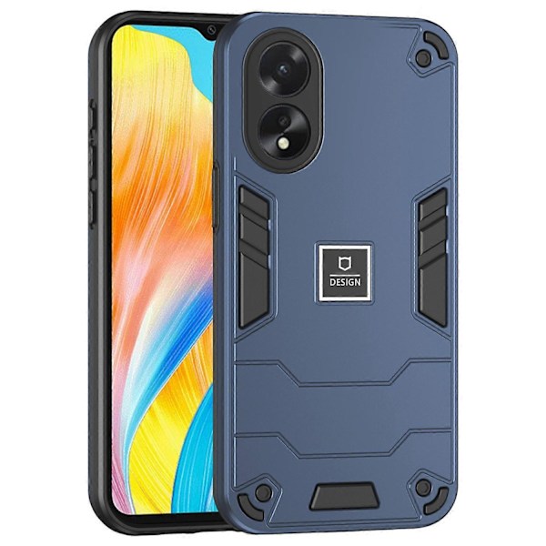 PC+TPU-etui med dobbelt lag design og faldbeskyttelse til Oppo A38 4G/A18 4G Multicolor Style C