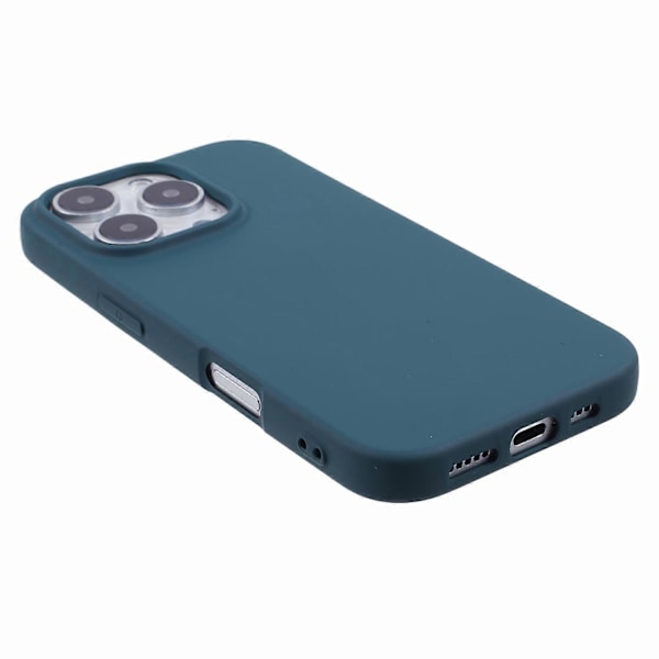 Skal för iPhone 16 Pro Max Arc Edge 2.0mm TPU Skyddande Mobilskal - Grå Multicolor Midnight Green