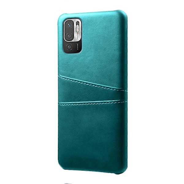 KSQ Kaksinkertaiset korttipaikat PU-nahkapäällysteinen PC-kuori Xiaomi Redmi Note 10 5G/Poco M3 Pro 5G/4G -puhelimille Multicolor Style G