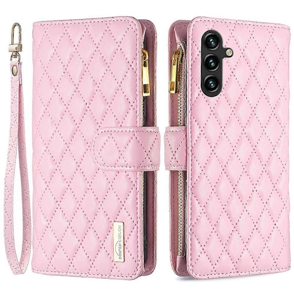 Plånboksfodral i Läder för Samsung Galaxy A15 4G Multicolor Style C