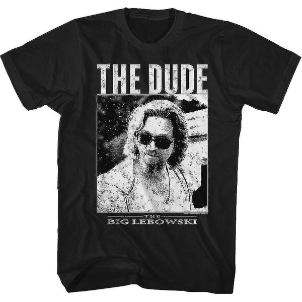 Distressed Dude Big Lebowski T-shirt S